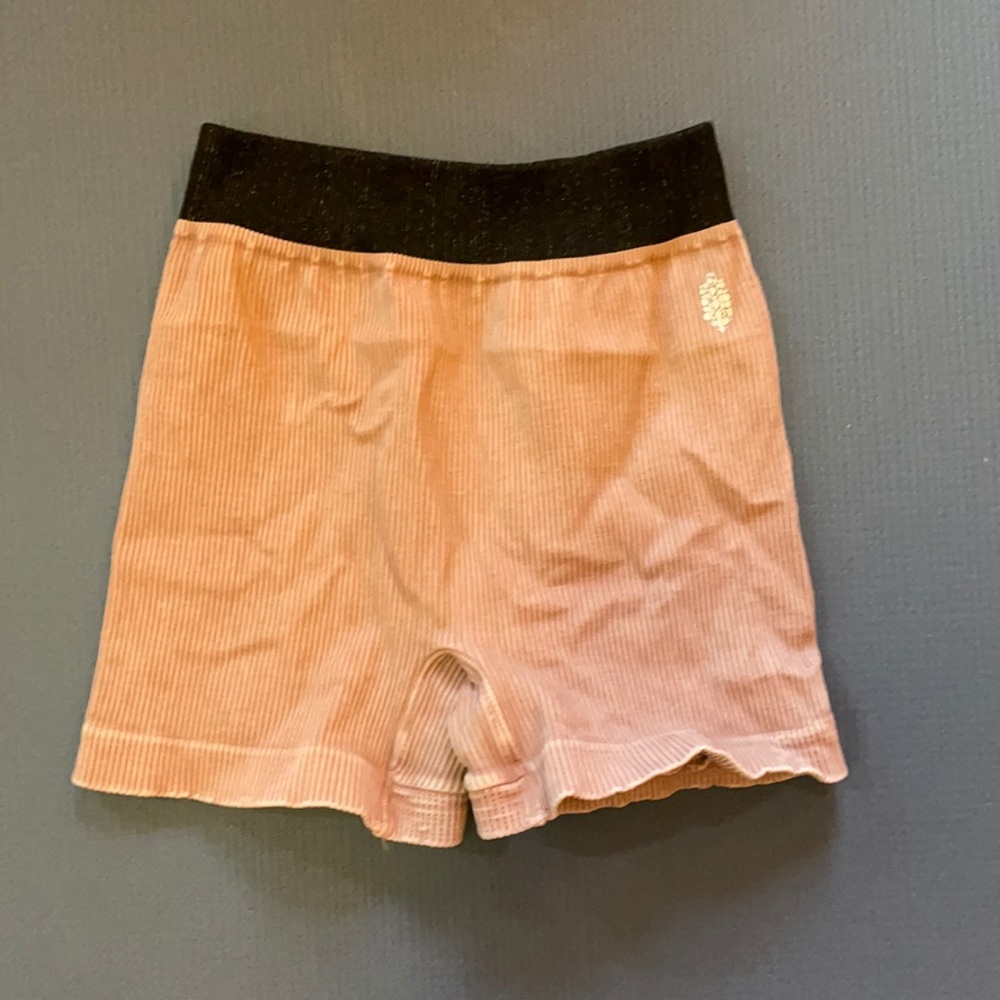 Happiness runs Free People shorts